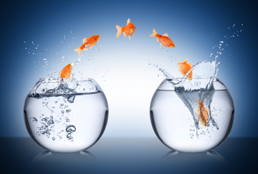 Business team overcoming resistance to change through effective communication and leadership